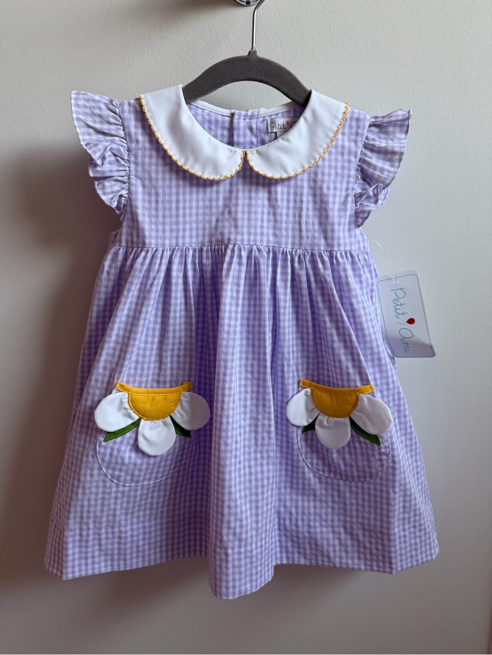 NWT Petit Ami Daisy Gingham Dress